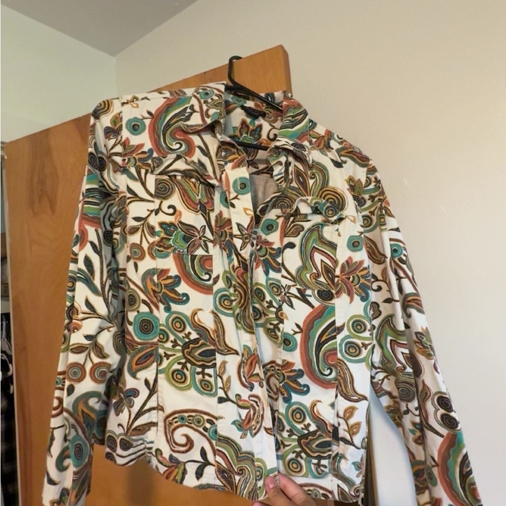 Colorful Jean Jacket